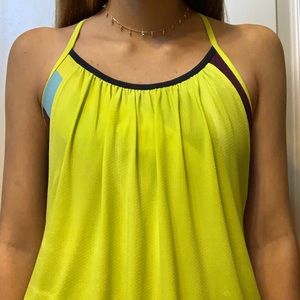 lululemon tank top w bra